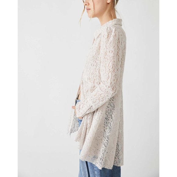 🎉LAST CHANCE🎉 FREE PEOPLE Heather Tunic / Champagne Dream - Picture 2 of 6